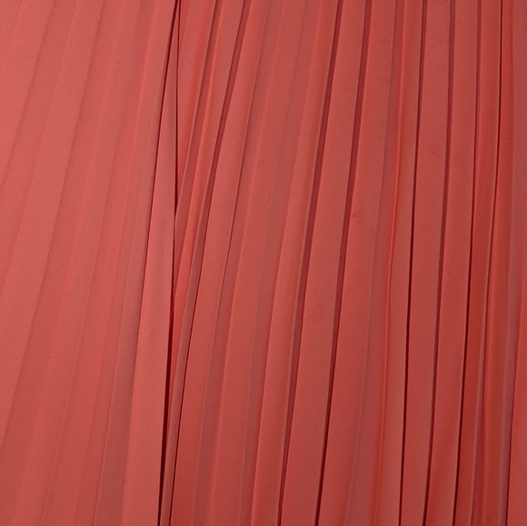 1.STATE Coral Pleaded Midi Skirt - Picture 3 of 5